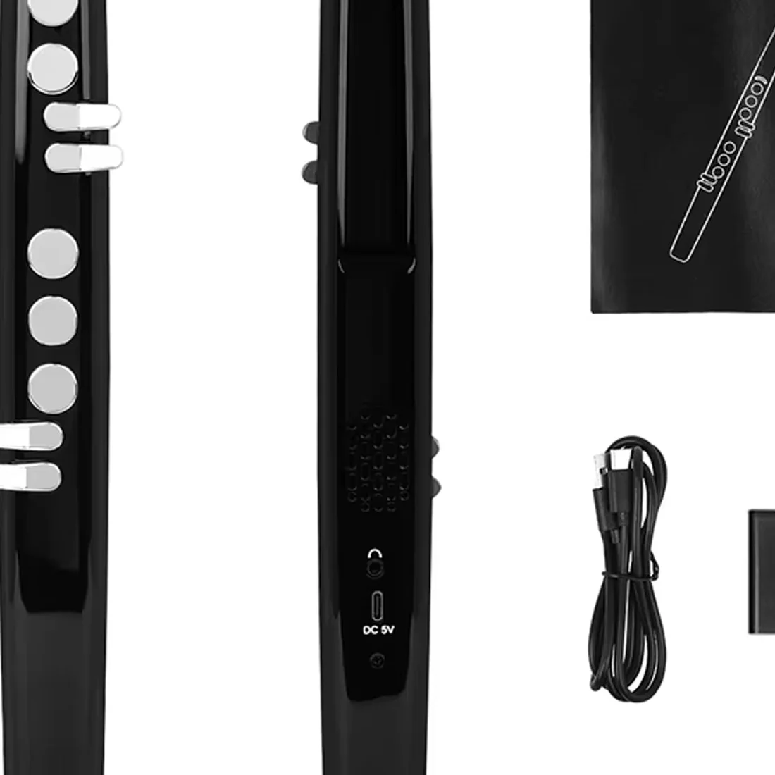 أنبوب النفخ الكهربائي أداة ذكية أنبوب النفخ الرقمي للبالغين الأطفال عشاق الموسيقى المبتدئين أداء الساكس الإلكتروني