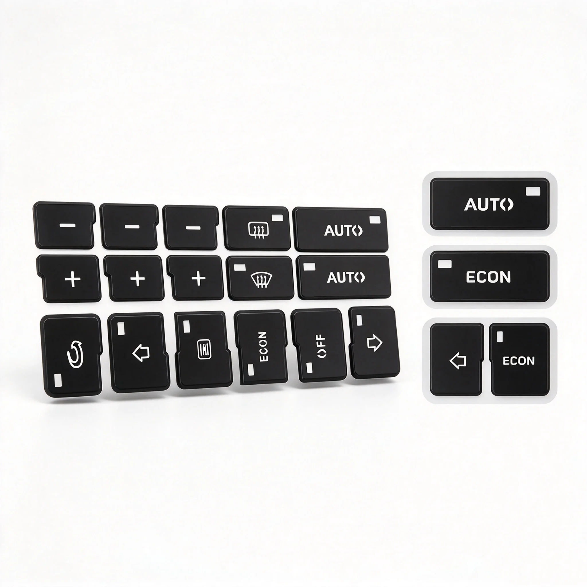 Car Air Condition AC Climate Control Button Repair Stickers Decals Styling Decors For Audi A4 B6 B7 2000 2001 2002 2003 2004
