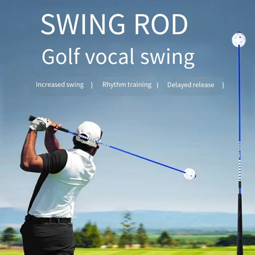 PGM Golf Swing Stick,Increase Swing Speed Delay Downward Release Sound Training Stick,Ultralight Golf Swing Practice Accessories