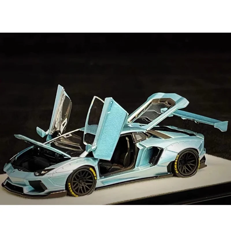 Pgm 1:64   Lamborghini Lp700-4 Aventador Big Bull Alloy Full Drive Die Casting Car