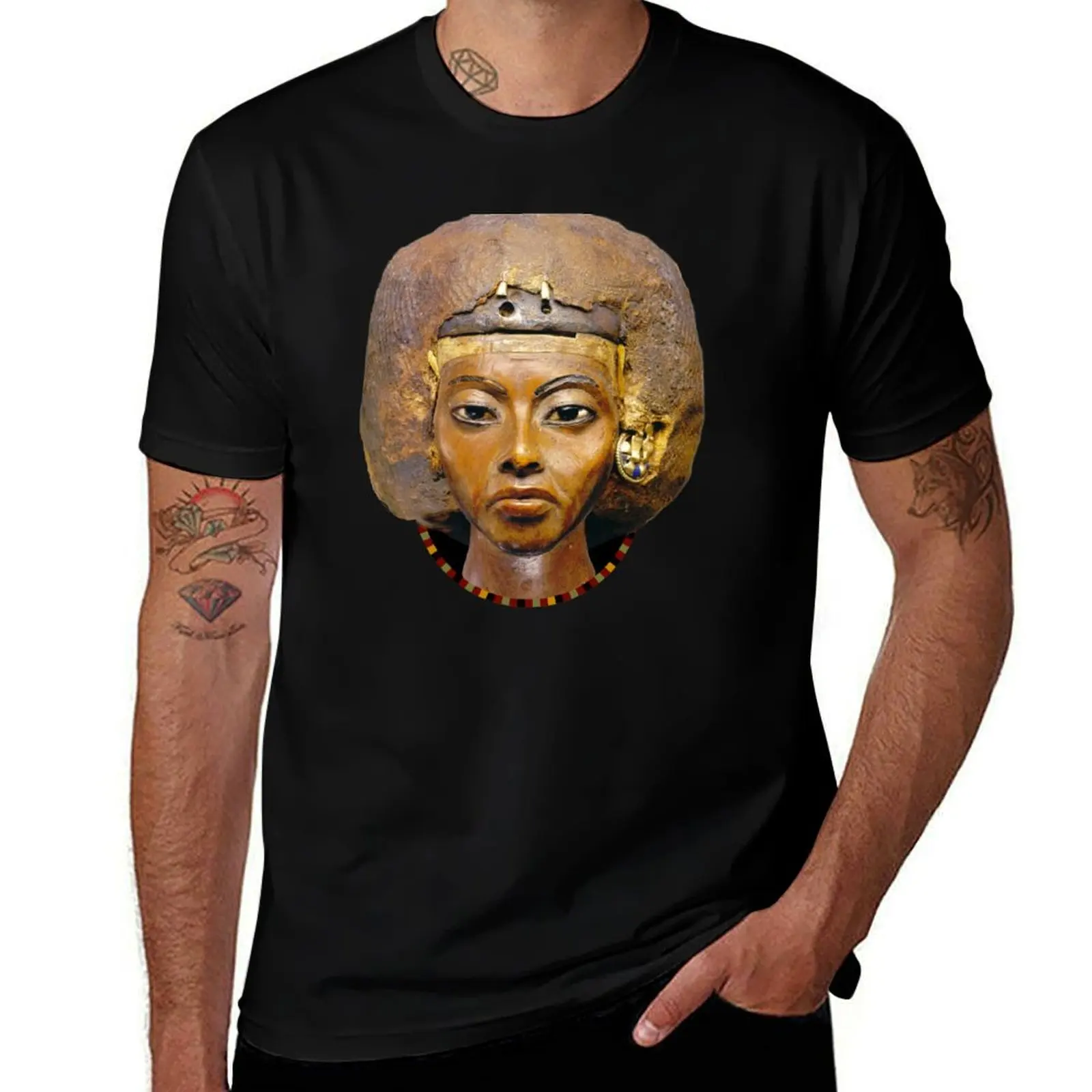 

Queen Tiye T-Shirt new gifts and t-shirts for a boy oversized t shirt summer 2025 mens tall t shirts