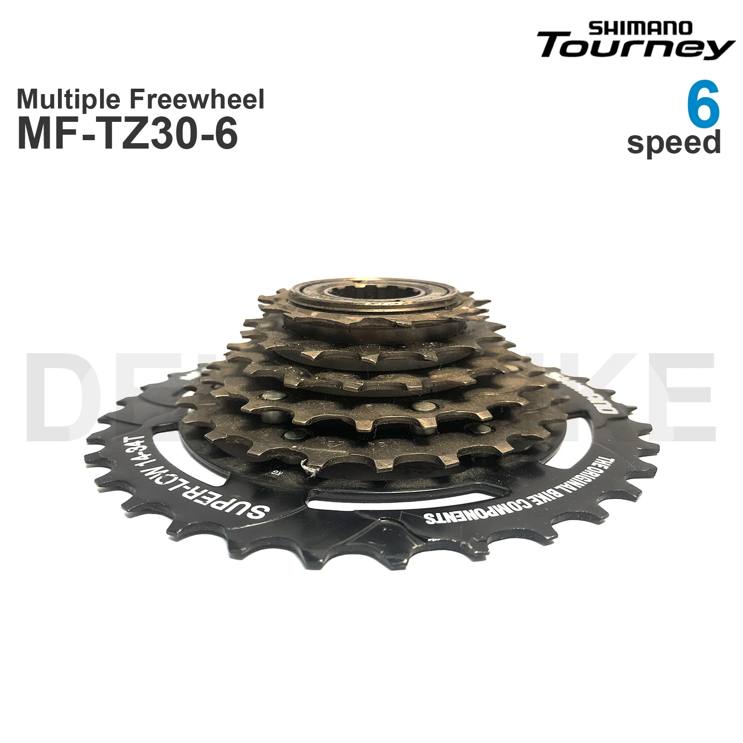 シマノ TOURNEY TZ30 MF-TZ500 HG40 6速カセットMTBマルチプルフリー