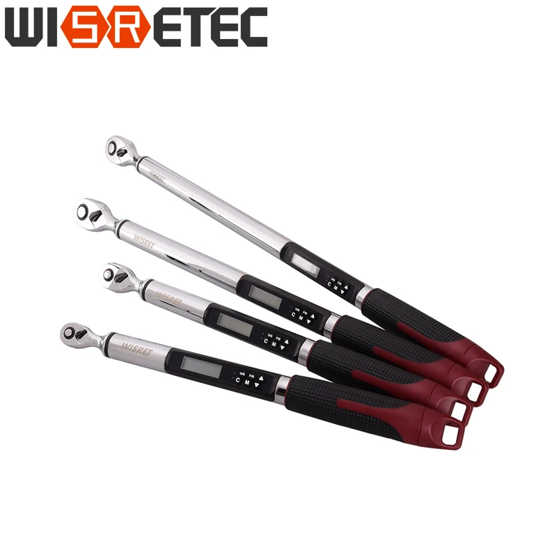 

Taiwan Manufacture Of High-Precision Digital Torque Wrench Ratchet Head Socket Torque 1/2 Head 17-340NM Adjustable Torque