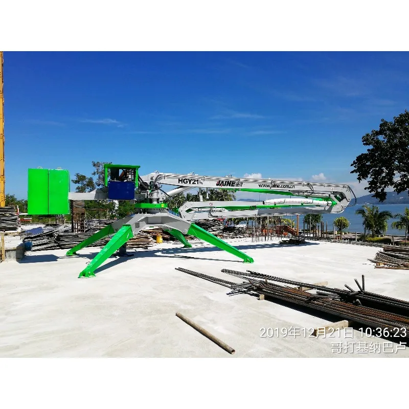 Customized Spider Concrete Placing Boom Mobile Type Concrete Pump