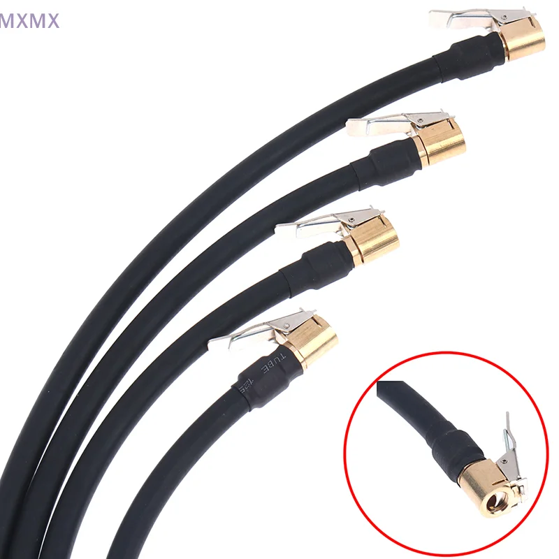 20/30/40/60cm Car Tire Inflatable Tube Air Inflator Extension Hose Quick Connection Inflation Chuck Locking Air Chuck For Bike