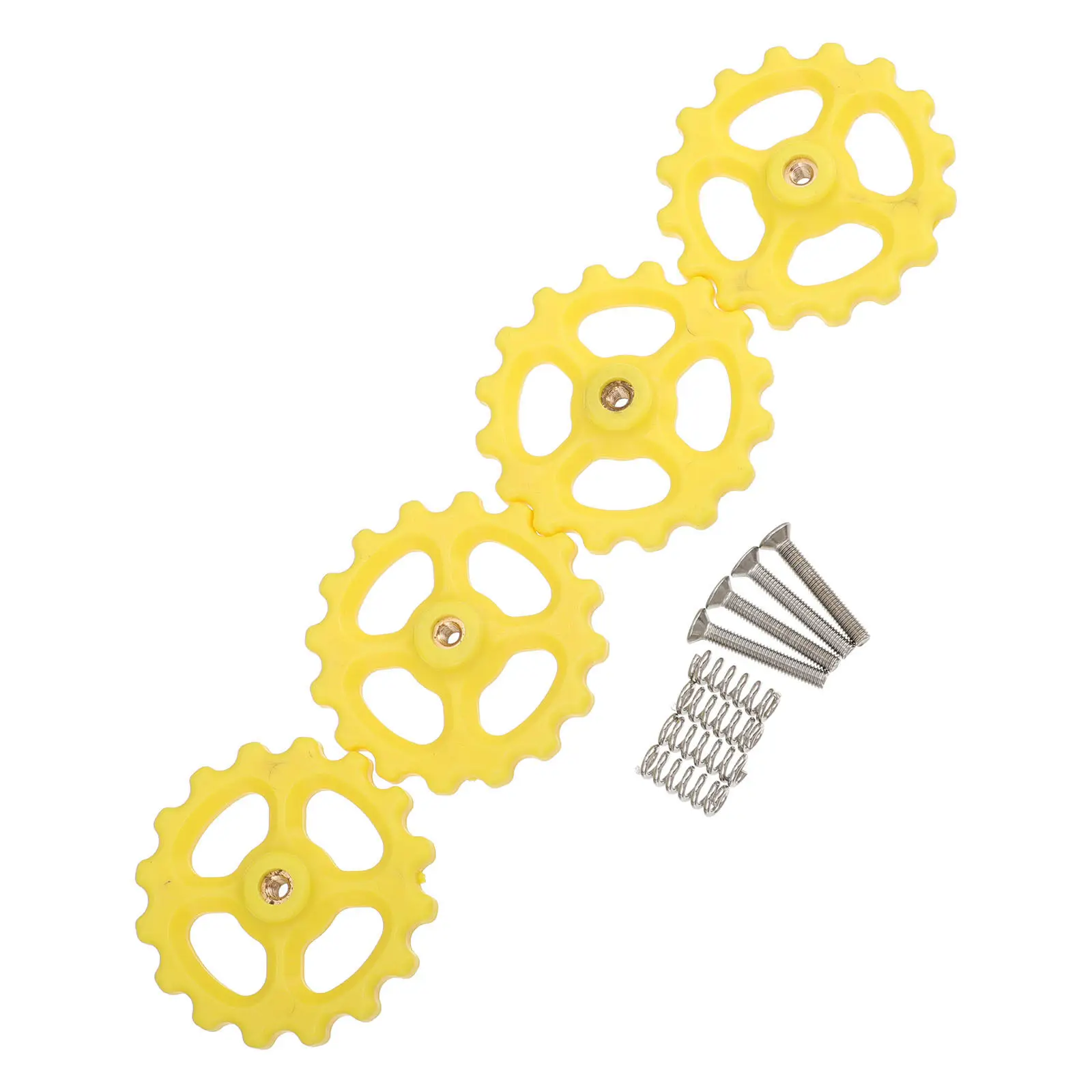 

1Set High Precision Hot Bed Leveling Kit Upgraded Large Size Hand Twist Leveling Nuts Die Springs for 3D Printer Stable Quiet