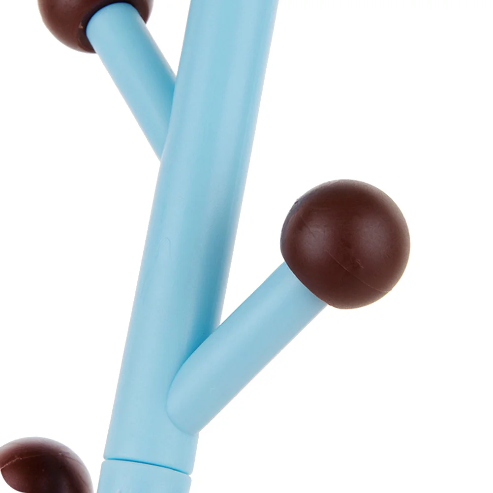 Rotierender Kleiderschrank-Aufhänger, Organizer, 360-Grad-Drehteller, Aufbewahrung für Schal, Mütze, Krawatte, Gürtel, platzsparender blauer Schal-Aufhänger