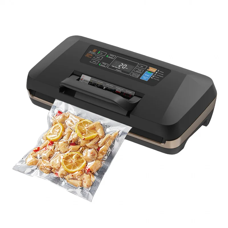 SV628Vacuum Sealer Plastic Sealer Dry and Wet Dual-use Sealer High-end Household Food Preservation Machine view 6