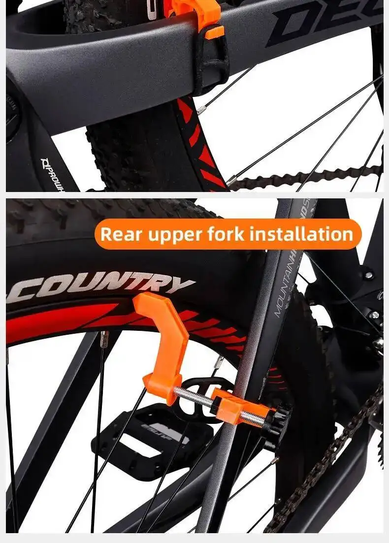 ESLNF Mini-Fahrrad-Zentrierständer | Werkzeug zur Wartung und Einstellung von MTB-Fahrradlaufrädern, professionelles Fahrrad-Reparaturzubehör – Detail 6