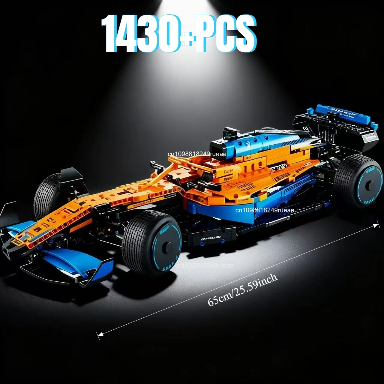 

In stock 1:8 W14 Racing Building Blocks - 1432PCS Model Kit, City Vehicle Toy for Kids & Adults, Tech-Compatible Gift