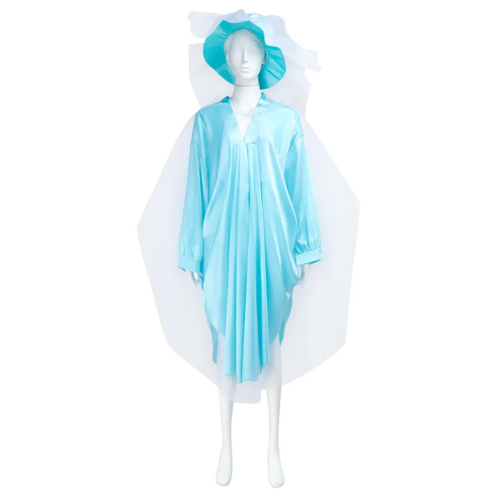 

Haunted Mansion Ghost Dress with Hat Cosplay Costumes Movie Character Halloween Costume Performance Clothing for Adult Women