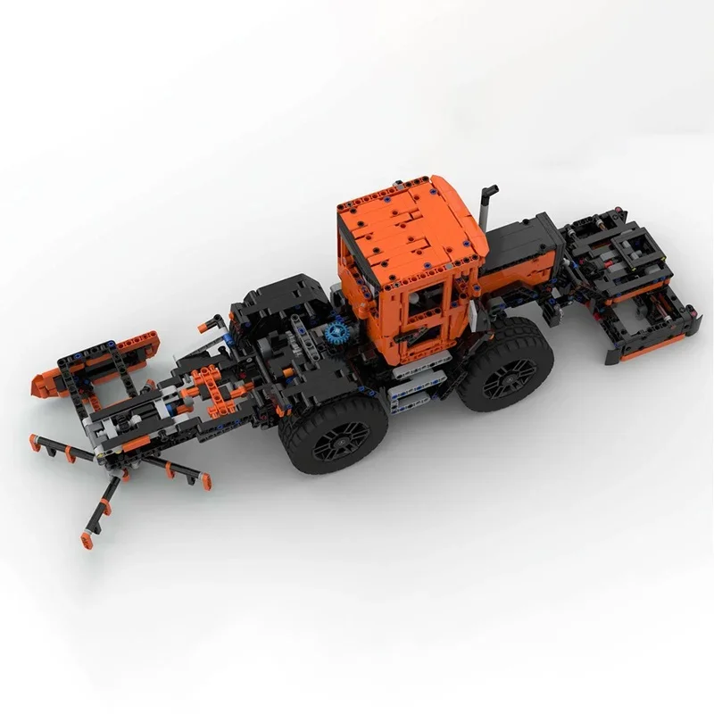 2154pcs MOC MB Trac 8 Bijlagen Technisch Modelbouw Kerstcadeaus blokken Architectuur creatief idee speelgoed Kinderen Verjaardag