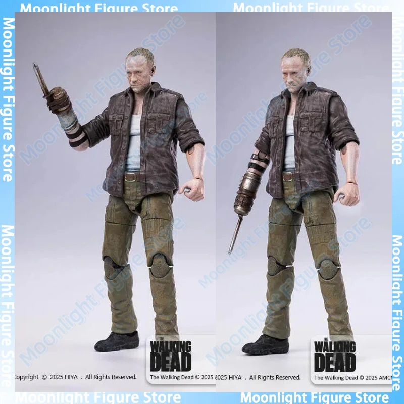 In Stock HIYA Exquisite MInI The Walking Dead Merle Animation Action Figure Toys Gift Model Collection Hobby