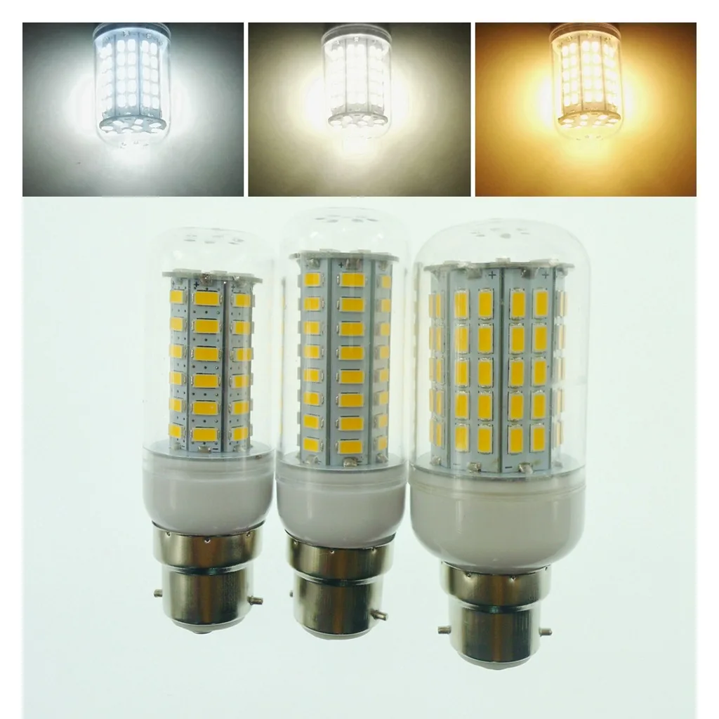 

B22 E27 E14 светодиодный Corn Bulb 5730 SMD светильник 110V 220V 24 36 69 72 96 LED lamp люстра-прожектор indoor lighting