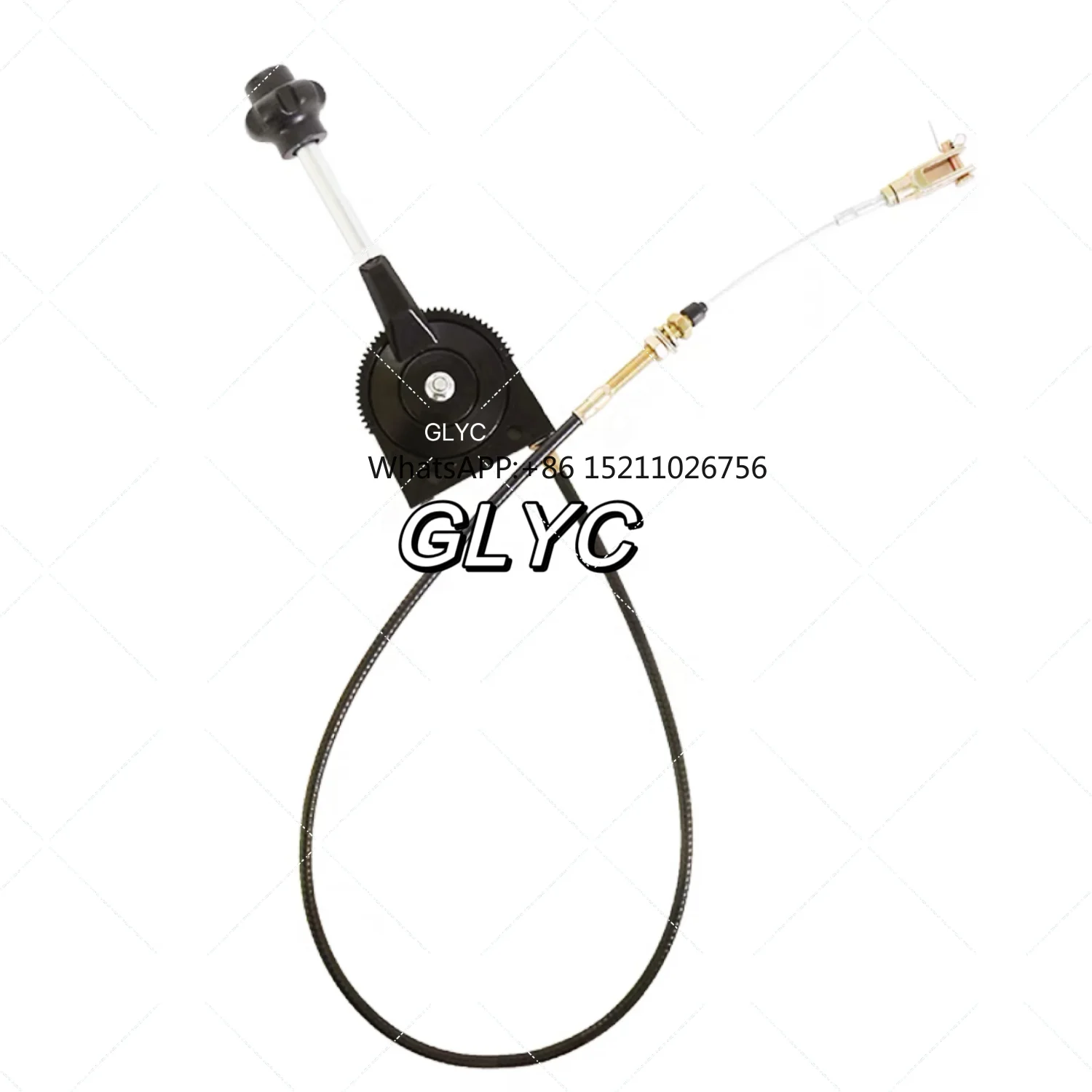 Excavator Manual Throttle Cable Controller Throttle Assembly Mixer Truck Throttle Cable Diesel Engine Accessories Engine