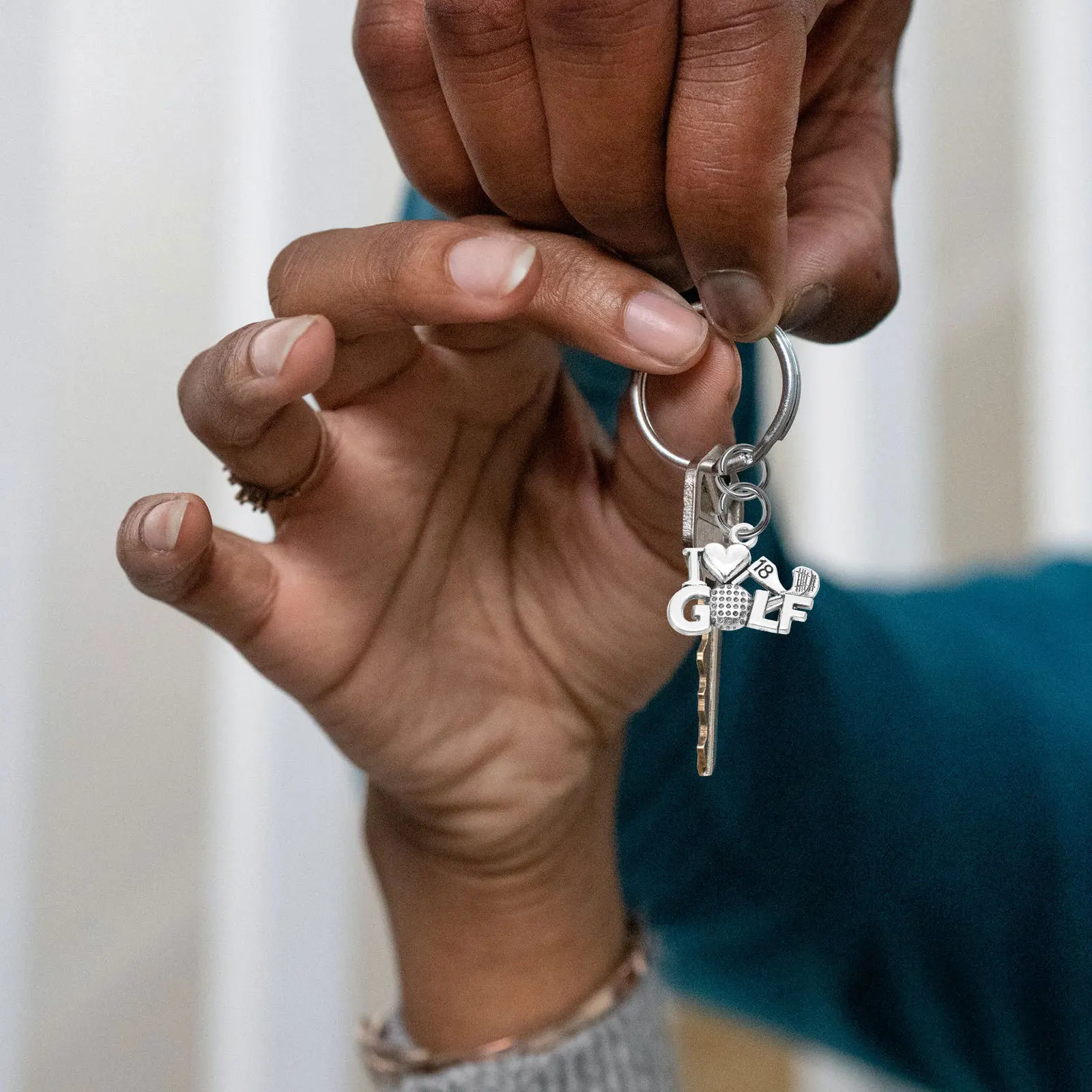 

20 шт., подвески для гольфа из прочного сплава, подвески для самостоятельного изготовления ювелирных изделий, подвесные украшения для ожерелья, браслетов, подарок для любителей игр в гольф