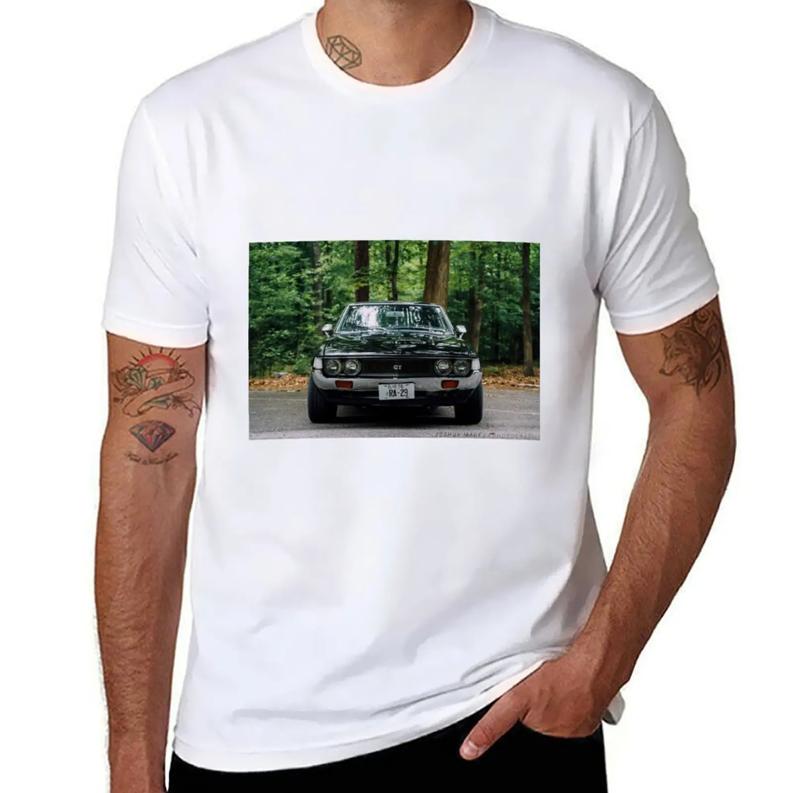 

1976 Celica T-Shirt t shirts for man cotton funny anime tshirt T-Shirt