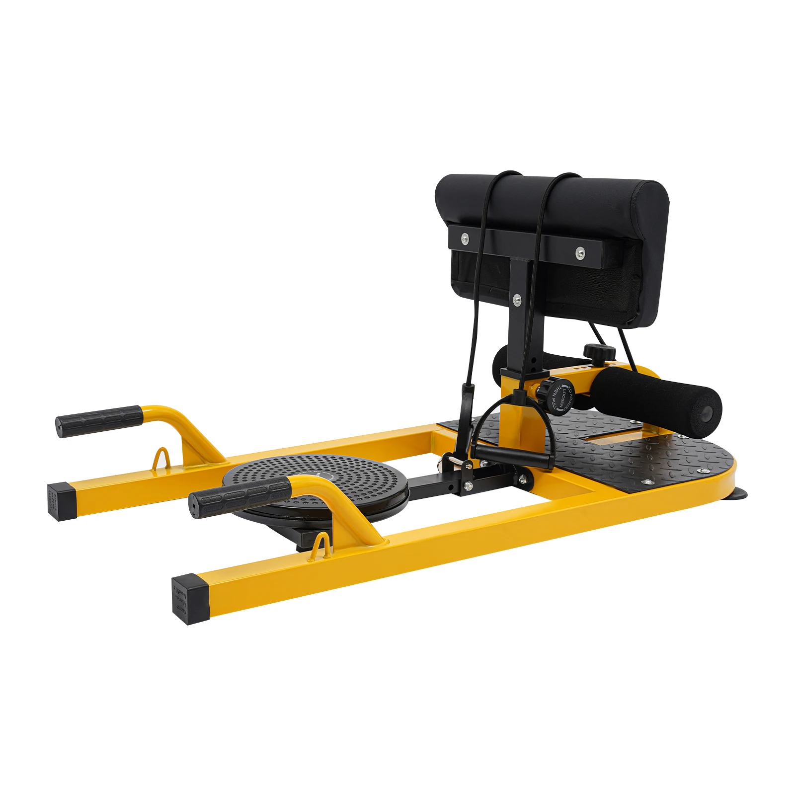 Deep Squat Machine: Adjustable Backrest and Leg Hook for All Fitness Levels, Built with High-Strength Steel for Stability