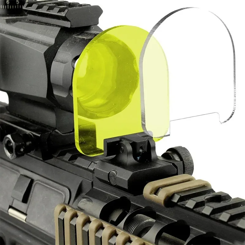 Airsoft Accessories 20mm Rifle Sight Scope Protector Lens Gaurd Paintball Hunting Airgun