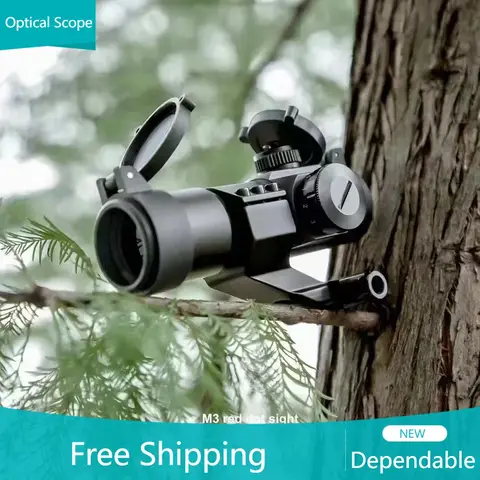 M3 Optical Scope Holographic Red Green Dot Reticle Collimator Sight Airsoft Air Telescope Optics for Gun Rifle Scope