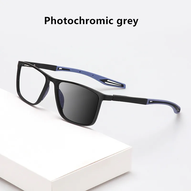 TR90 Photochromic Eye Glasses Men Women Myopia Eyeglasses Finished Glasses Students Short Sight Eyewear 0 -0.5 -1 -1.25 -1.5 -6
