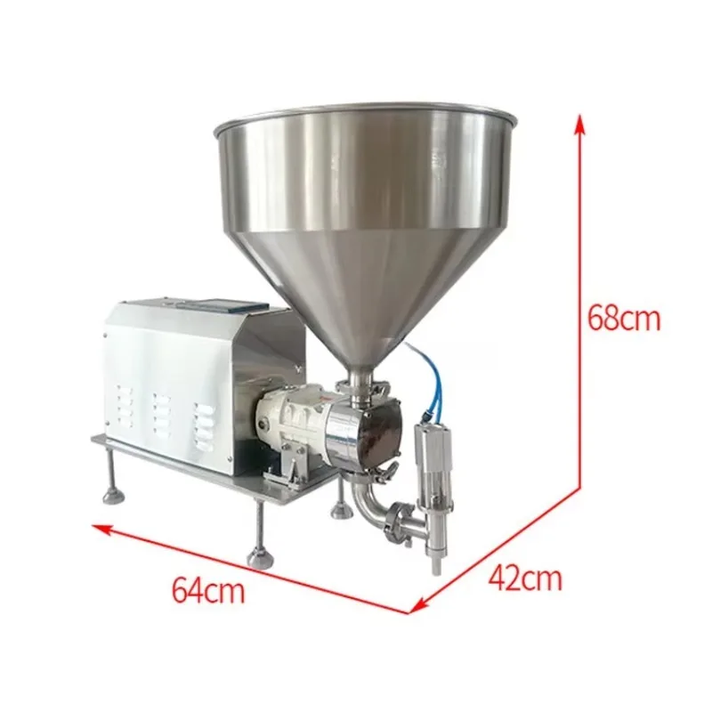 

High Performance Bean Single Head Filling Machine Rotor Pump Filling Machine with 110V