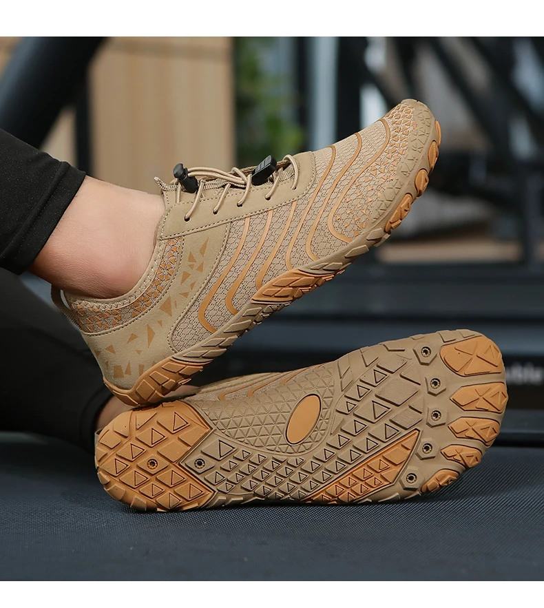 Summer Wide-Head Wading Shoes Men Barefoot Upstream Sketch Shoes Fitness Cycling Yoga Casual Sandals Women Water Sports Shoes