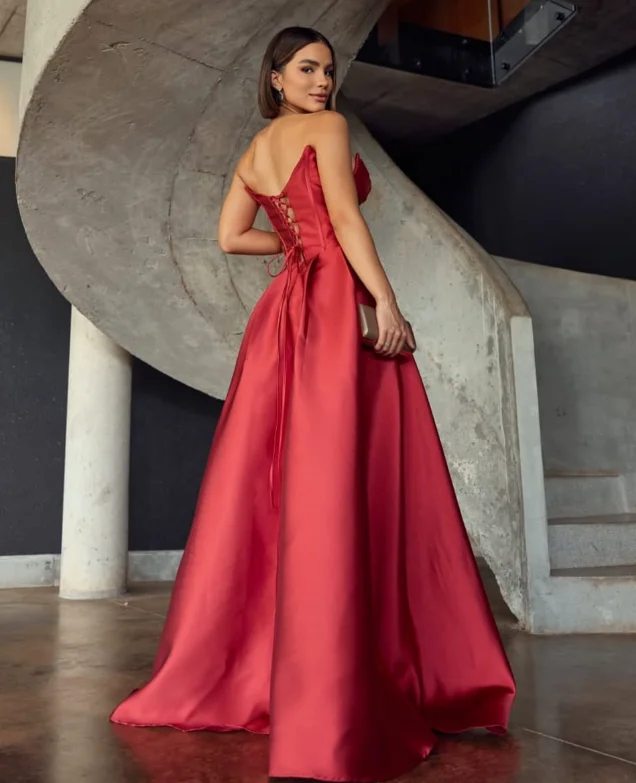 تخصيص جودة عالية طول الأرض شوكة عالية الحبيب عارية الذراعين حزام الظهر بلا أكمام المرأة رداء دي سواريه بلو سيرين هيل