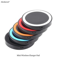 Portable Mini Pocket Wireless Charger Pad for iPhone 5s 6s 7 8 11 12 Micro Wireless Charging for Xiaomi Samsung Huawei