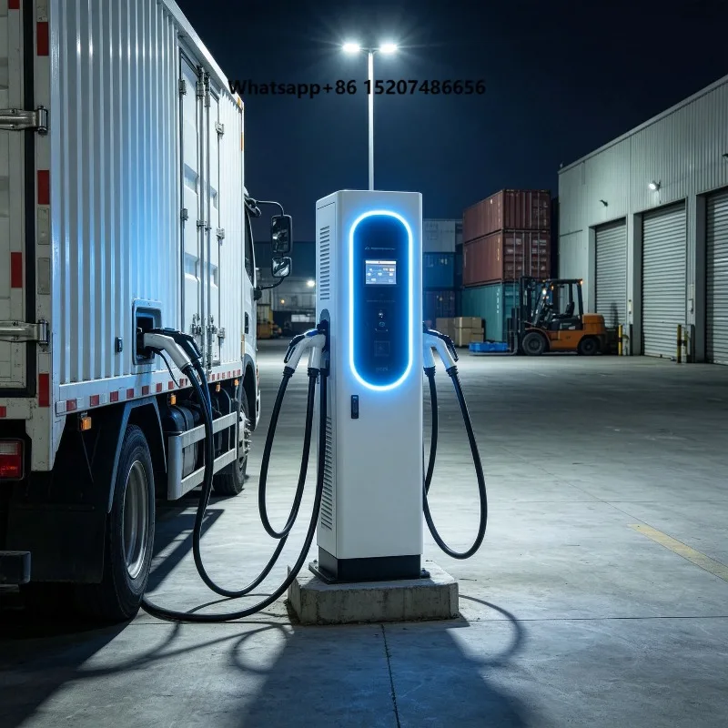 Compact AC Charging Pile for Restaurant Driveway Customer Use