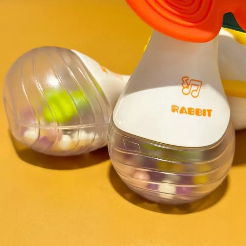 Development Baby Rattles Soft Hand Grab Sensory Shaker Teething Toys for Babies Animal Toys Newborn Sensory Educational Gifts