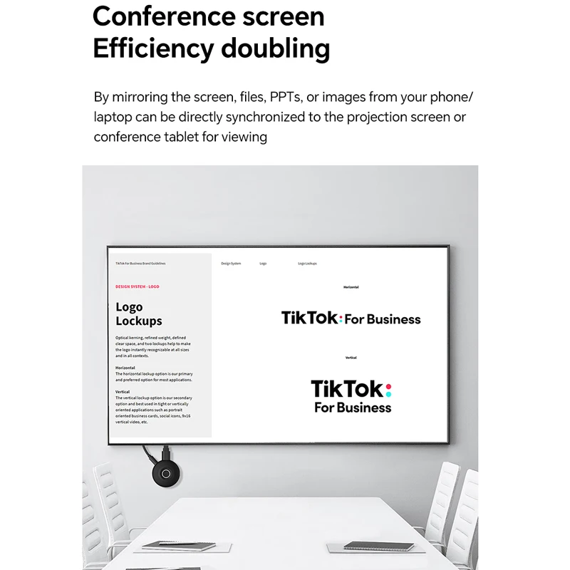 Récepteur d'affichage sans fil compatible HDMI, dispositif de partage d'écran, MiraScreen Wifi, Mirrioring, 4K