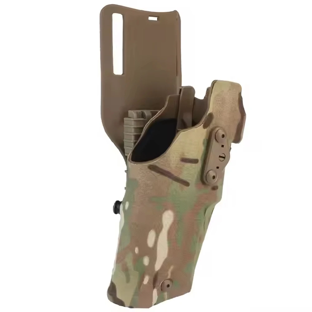 Kompatibel X300U-A Taschenlampe Taktische Holster FÜR Glock17 Gen4 G19 6354DO mit QLS Drop Leg Airsoft Getriebe Holster