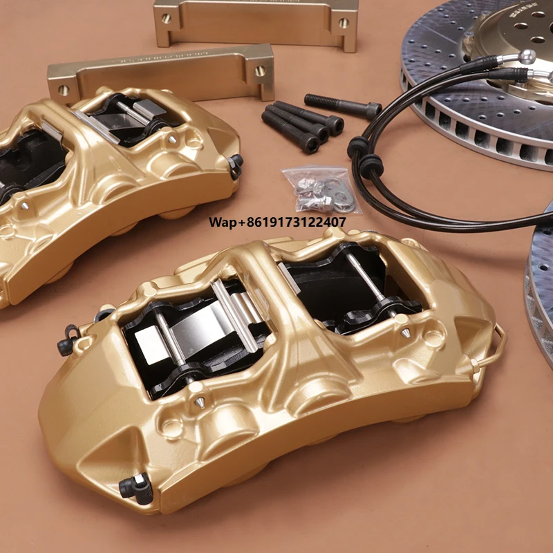 

Комплект для тюнинга тормозной системы: суппорты GT6 с тормозными колодками и дисками 355, 362, 380, 405 мм