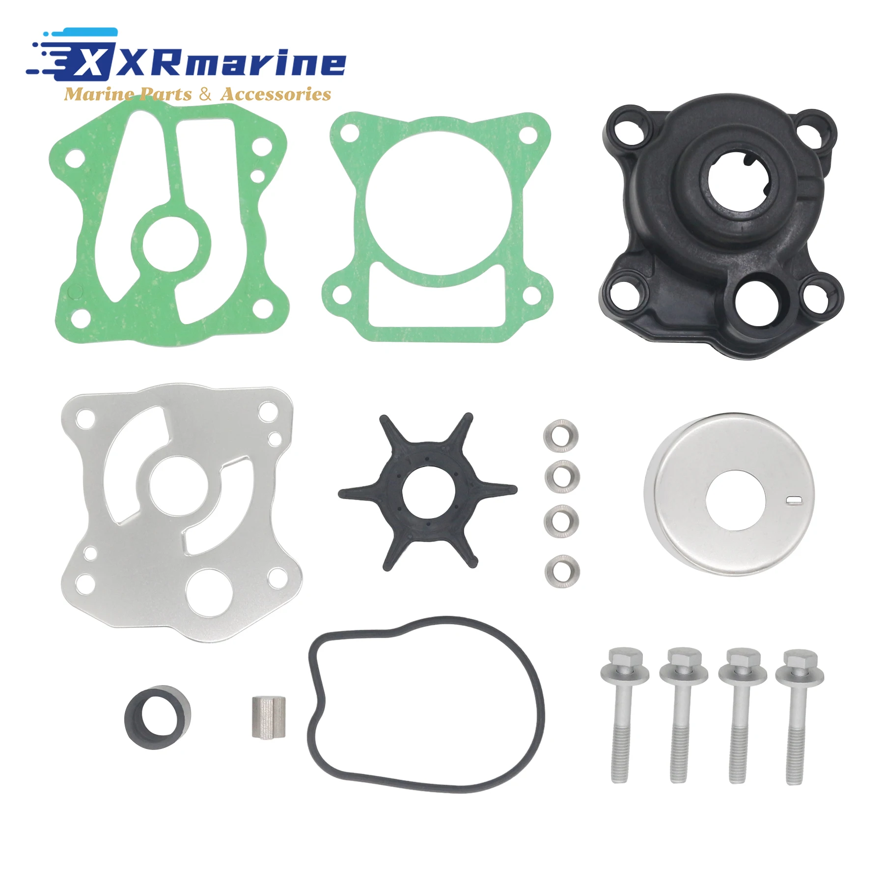Compatible with Honda 4 Stroke BF 35 40 45 50 HP Boat Outboard Motors Models Water Pump Impeller Service Kit Replacement