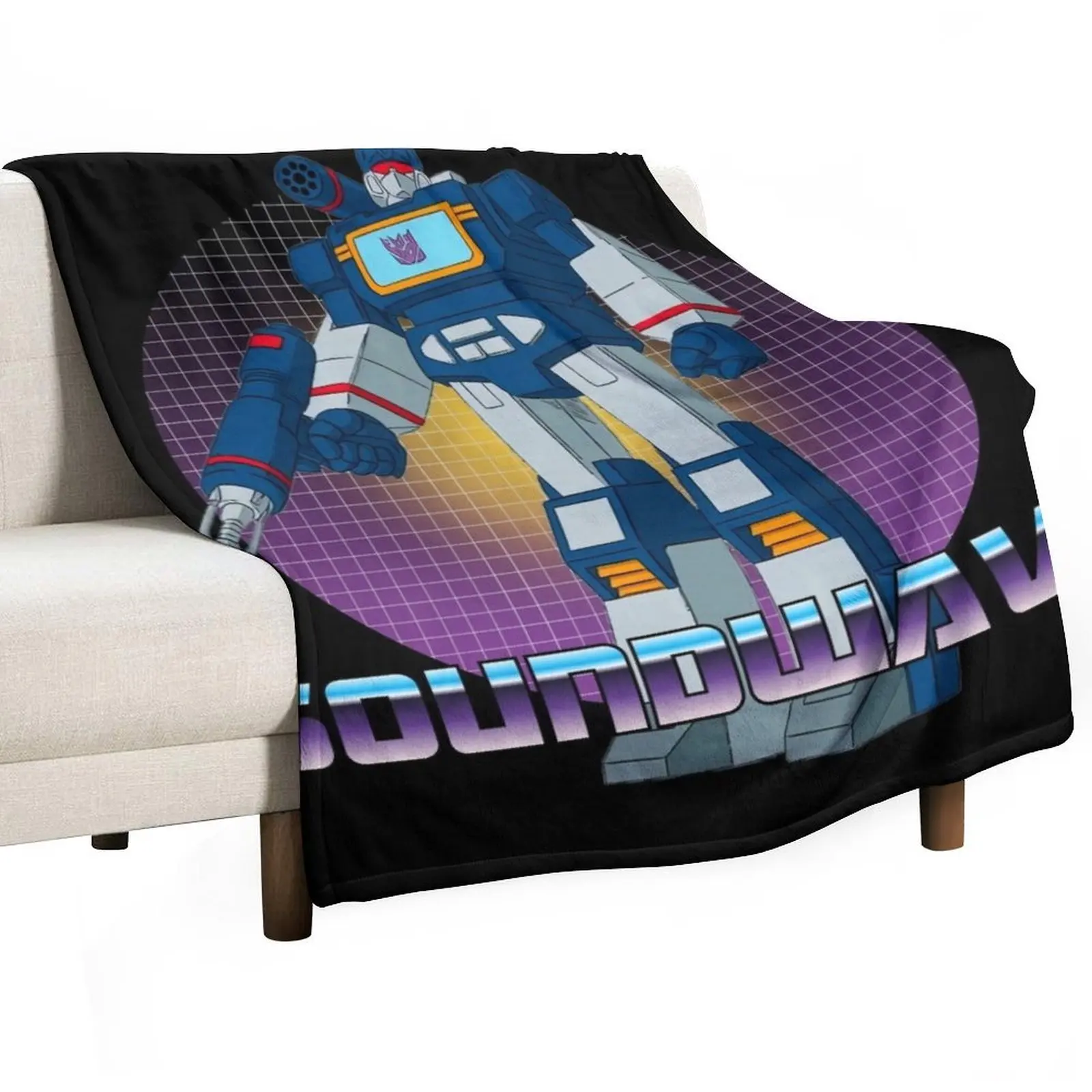 Soundwave Decepticon Transformer G1 Throw Blanket christmas gifts Hairys Blankets