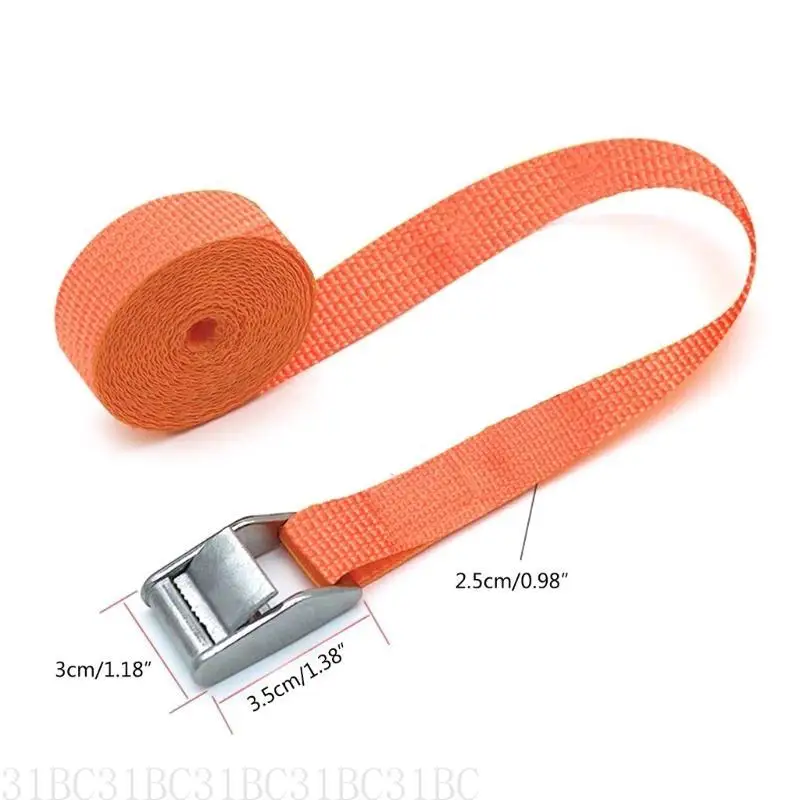

652F Reliable Strap Belt Slip Resistants Fastening Ties Convenient Fasteners Multi-size for Secure Transportation & Logistics