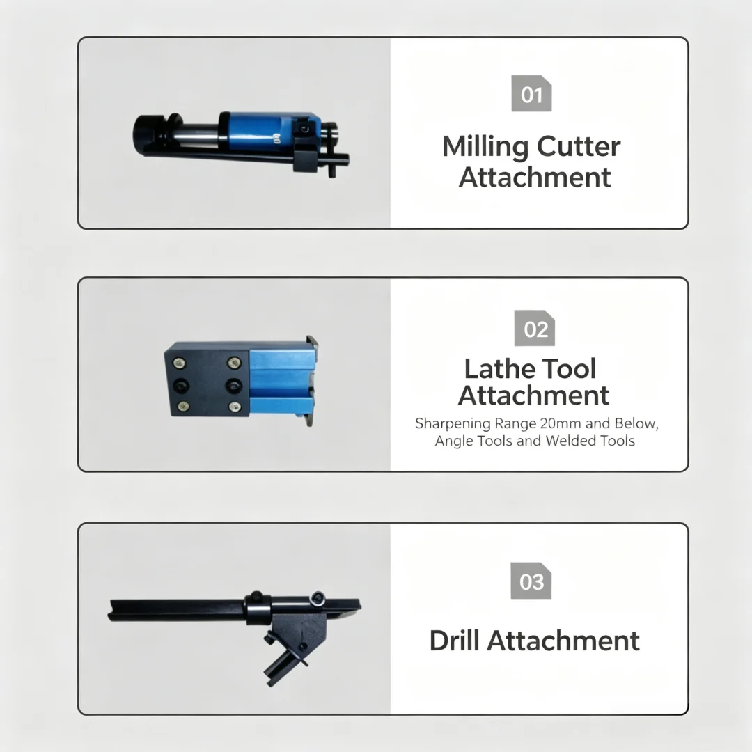 KDM‑30 Universal Cutter Grinding Machine U2 High‑Precision Tool Sharpener for Milling Cutter, Engraving Bit and Drill Bit