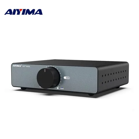Aiyima a07 max amplificador de áudio em casa 300w x2 tpa3255 classe d potência alto-falante amp 2 canais ponteable mono 600 w amplificador estéreo