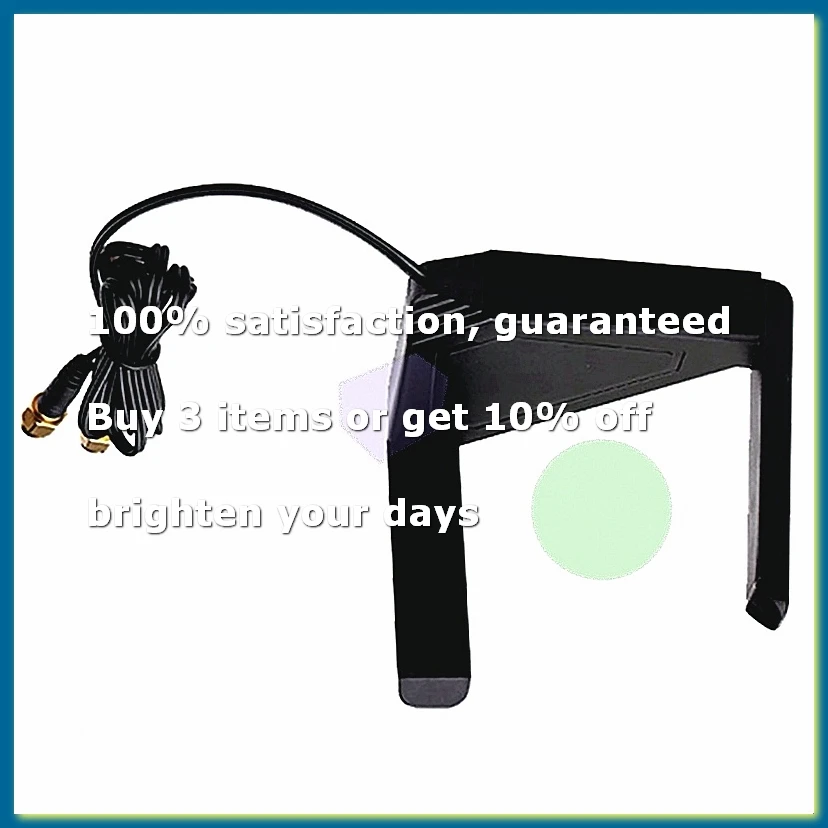 Antenna Cable Dual Band 2.4G5GHz for PCI-E Desktop WiFi Adapter RP SMA External Rotating Magnet Antenna for AX210 Router