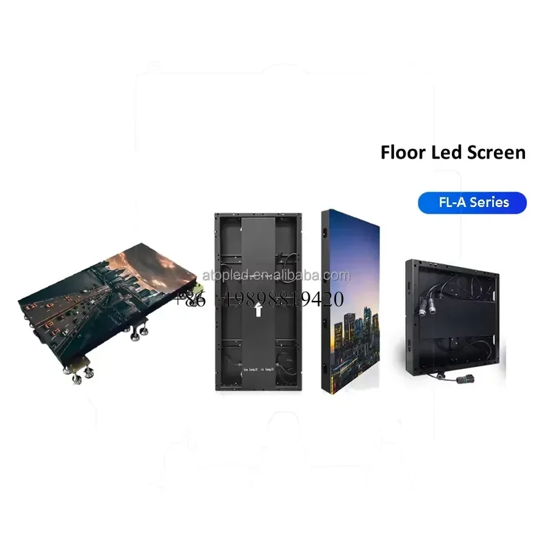Wmwmnu P4.81 LED Video Screen for Dance Floor Tiles Decoration Pixel Display Pista De Baile Led customized product