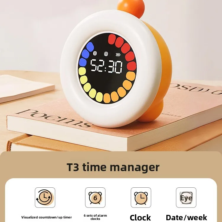 Zml time manager: visual countdown timer & alarm clock for self-discipline & dedicated learning