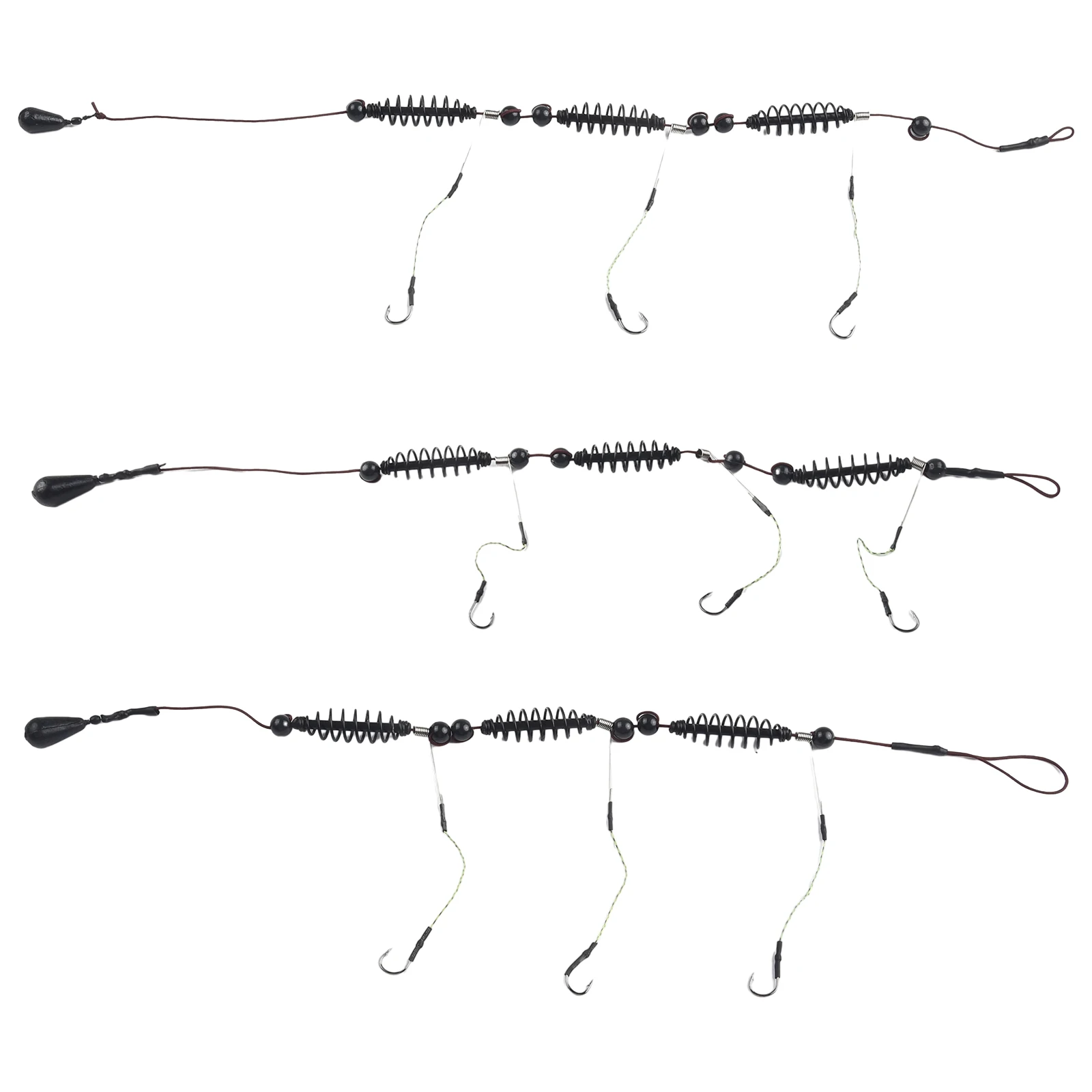 Fishing Feeder Bait Cage Set Artificial Lure Fishing Hooks Catfish Jig Ready Tied Carp Fishing Tackle Baits Accessories