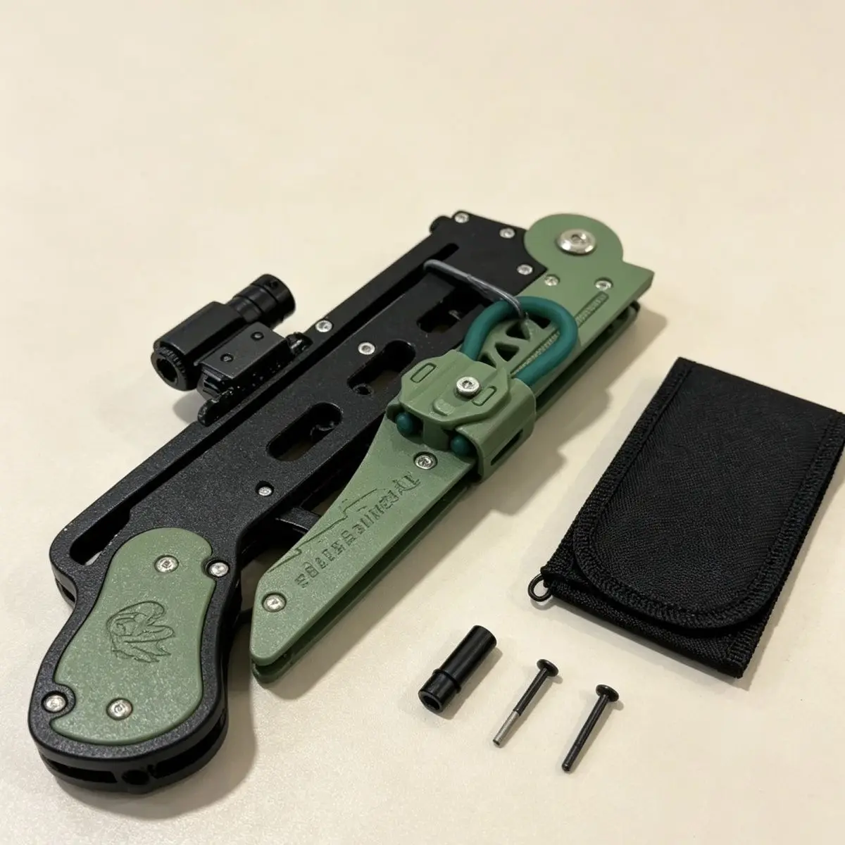 Outdoor Camping Portable Folding Pocket EDC Enhanced Version Lightweight and Durable Shooting Tool