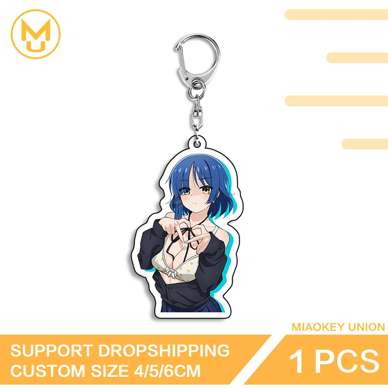 Yamada Ryo Charming Double Sided Acrylic Keyring High Quality Personality Enchanting Ingenious Simulated Key Holder Accessory