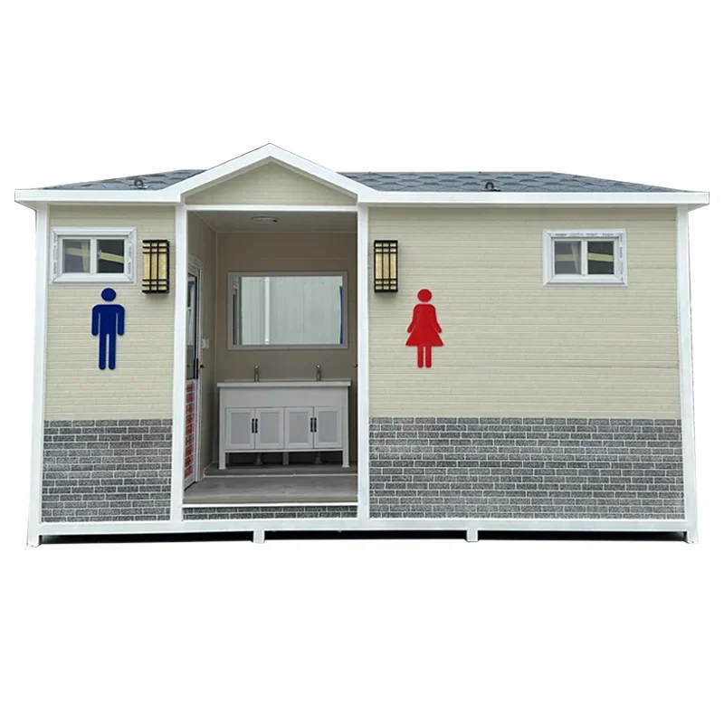 Outdoor ecological mobile toilet construction site temporary environmental protection toilet