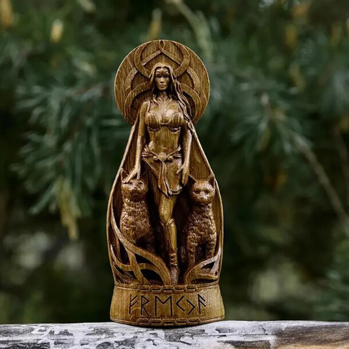 1 Piece of Freya Goddess Decoration, Resin Statue Handicraft, Suitable For Desktop, Home Decoration, Garden Decoration