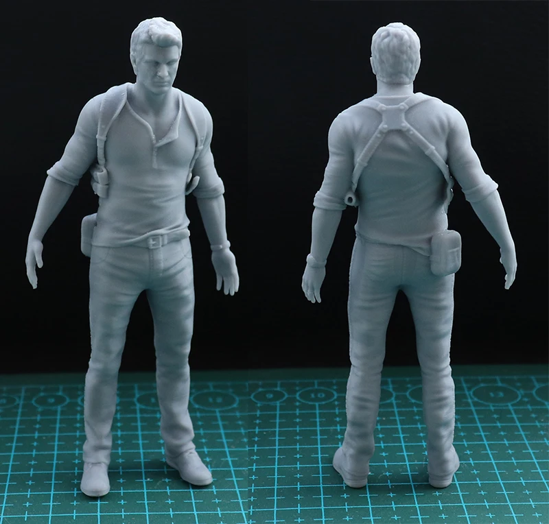 1:18 Die-cast Resin Model Assembly Kit Sci-fi Figure Model Unpainted Free Shipping (100mm)