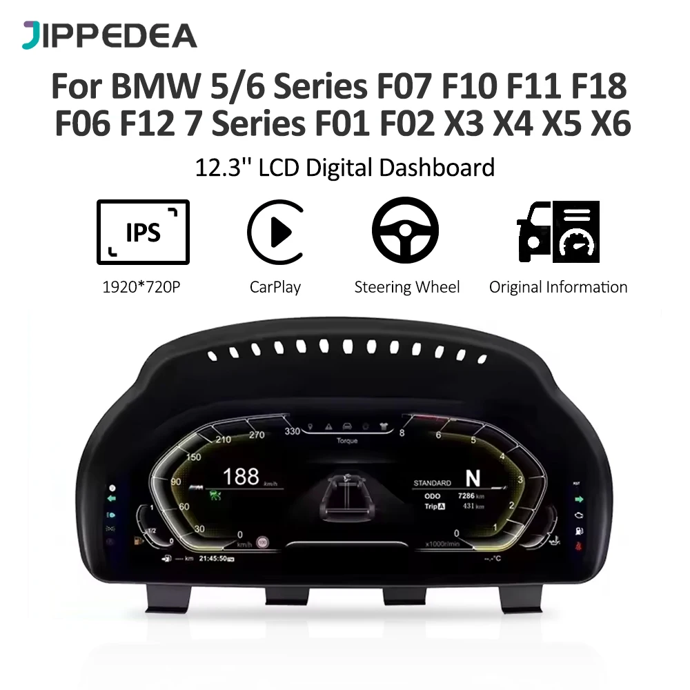 12.3" Linux Car Dig…