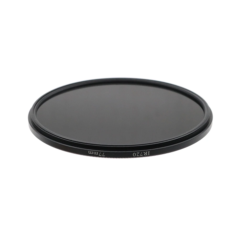 Filtr podczerwieni IR 720nm 760nm 850nm 950nm Filtr IR 46mm 49mm 52mm 58mm 62mm 67mm 72mm 77mm do obiektywu aparatu SLR DSLR — zdjęcie produktu 2